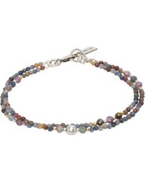 Isabel Marant Bracelet Multicolore À Perles - Noir