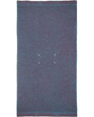 Maison Margiela Knit Scarf - Blue