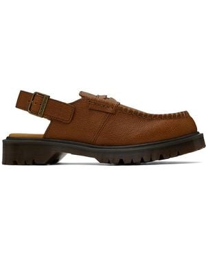 Dr. Martens タン Penton スリングバッグ ローファー - ブラック