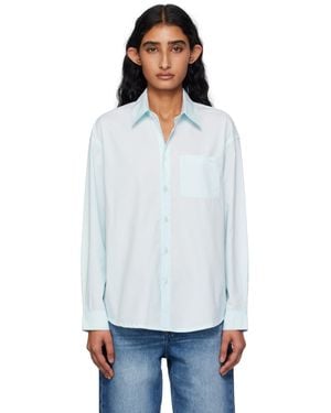 A.P.C. Logo Boyfriend Shirt - White