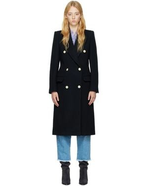 Isabel Marant ネイビー Enarryli コート - ブラック