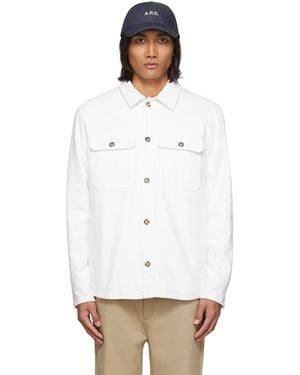 A.P.C. . White Alessio Jacket