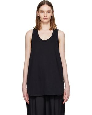 Wardrobe NYC Oversize Tank Top - Black