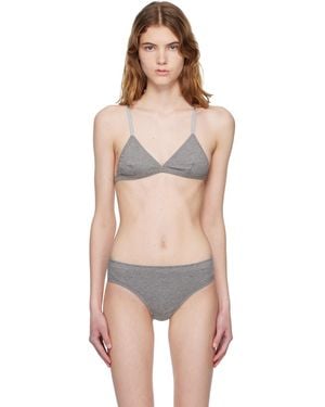 Bellini Bikini Ssense Exclusive Two-Pack Halo Bralettes - Black