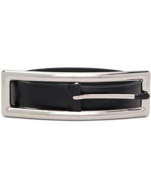 Mugler Rectangle Buckle Belt - Black