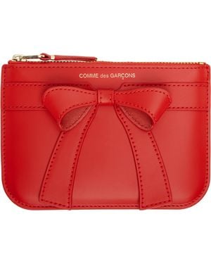 Comme des Garçons レッド Big Bow 財布