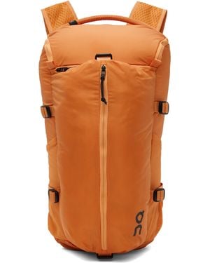 On Shoes オレンジ Speed Pack 18L Lite バックパック