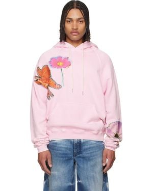 Cout de la Liberte Altamont Cdll French Terry L-S Raglan Hoodie - Red