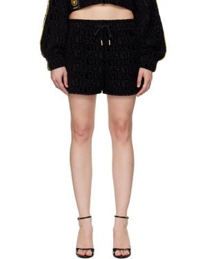 Versace 'I Heart Baroque' Shorts - Black