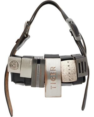 HODAKOVA Buckle Baguette Bag - Metallic