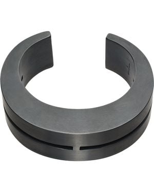 Parts Of 4 Crescent Crevice Bracelet - Gray