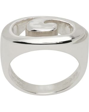 Mondo Mondo Infinity Ring - White