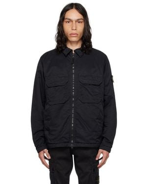 Stone Island ブラック Opaque ジャケット
