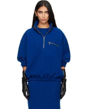 Rier Fleece Sweatshirt - Blue