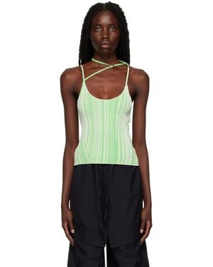 Paris Georgia Basics Asymmetric Tank Top - Multicolour