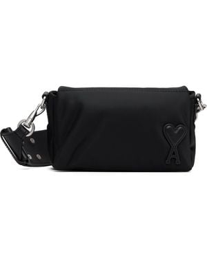 Ami Paris Nylon Marcel Lunch Box Bag in Natural | Lyst UK