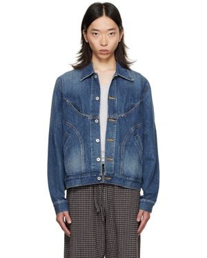 SAGE NATION Jiji Denim Jacket - Blue