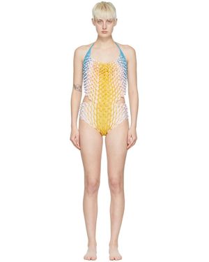 Chet Lo Maillot De Bain Une Pièce Sunrise Multicolore - Noir