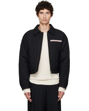 Stockholm Surfboard Club Zip Jacket - Black