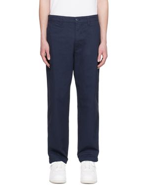 Aape By A Bathing Ape Embroide Pants - Blue