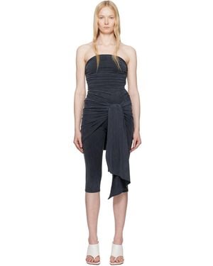 Alexander Wang Pre-Styled Wrap Catsuit - Black