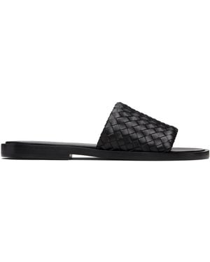 Bottega Veneta Elio Mules - Black