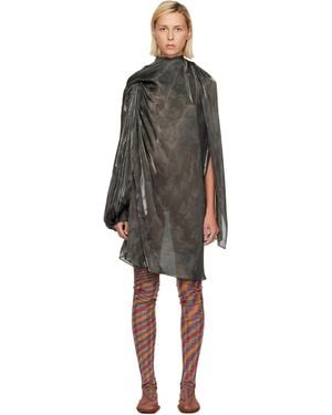 Kiko Kostadinov Caspian Minidress - Black