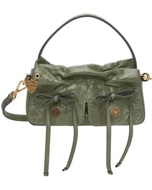Acne Studios Khaki Multipocket Micro Bag - Green