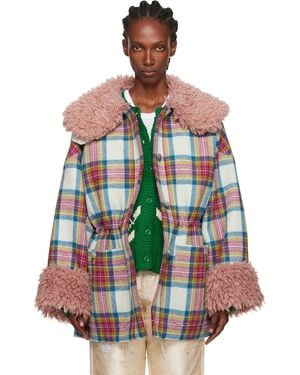 Caro Editions Harris Tweed Connie Coat - Multicolor