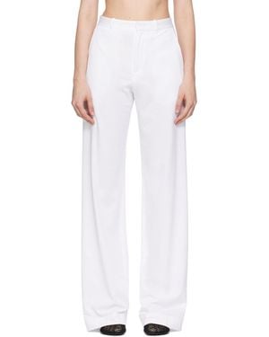 Marie Adam-Leenaerdt Classic Trousers - White