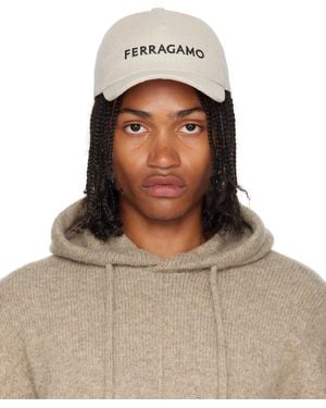 Ferragamo Core Signature Cap - Brown