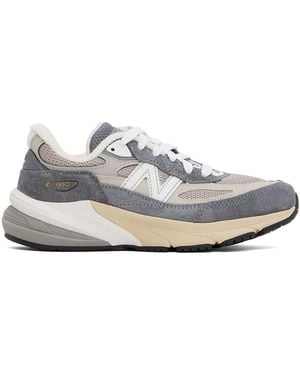 New Balance グレー Made In Usa 990v6 スニーカー - ブラック