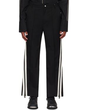 C2H4 Linear Trousers - Black