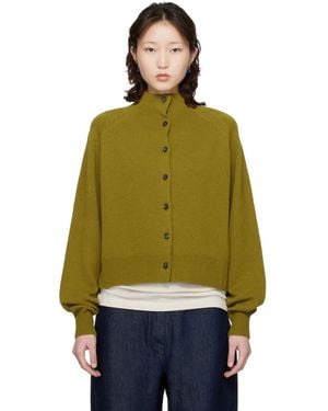 Cordera Merino Wool Perkins Cardigan - Green