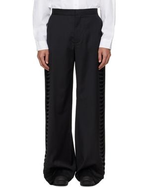 HELIOT EMIL Vibraxis Tailoring Trousers - Black