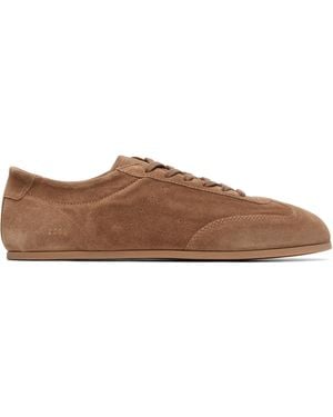 Common Projects Taupe Suede Winter Driving Sneakers - Brown