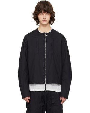 Thom Krom Bomber Jacket - Black
