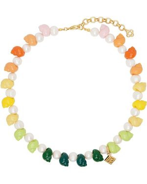 CASABLANCA Shellpearl Necklace - Metallic