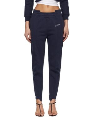 Vetements Cut Up Joggers - Blue