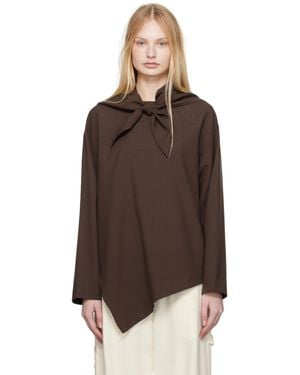 Studio Nicholson Bute Blouse - Brown