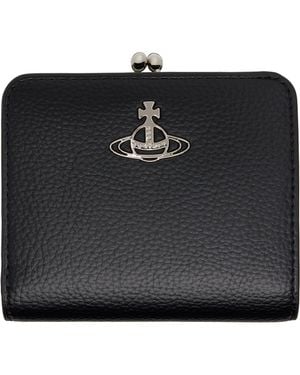 Vivienne Westwood Logo Bifold Wallet - Black