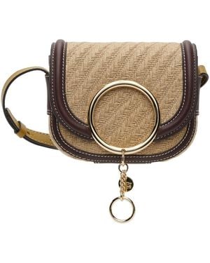 See By Chloé タン スモール Mara クロスボディバッグ - ブラウン