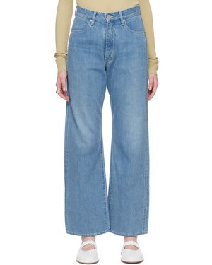 AURALEE Faded Jeans - Blue