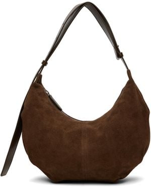 NOTHING WRITTEN Ht Suede Shoulder Bag - Brown