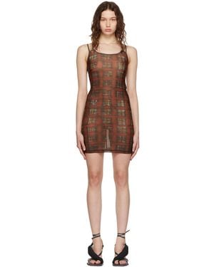 KNWLS Vortex Minidress - Black