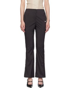 Amomento Side Vent Pants - Black