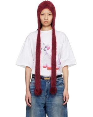 Acne Studios Mohair Earflap Hood - Multicolour