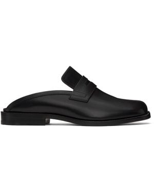 Maison Margiela ブラック Tabi City ローファー