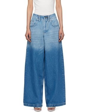 Dion Lee ブルー フェードジーンズ
