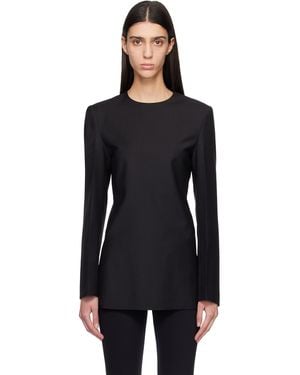 TOTEME Tailo Dinner Blouse - Black